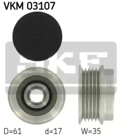 VKM03107 SKF Механизм свободного хода генератора